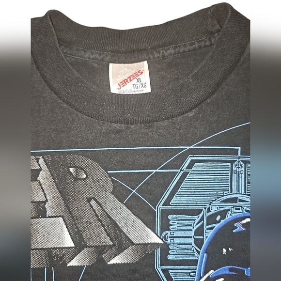 Vintage 1996 Jerzees Star Wars Lord Vader Shirt size XL - Picture 2 of 3